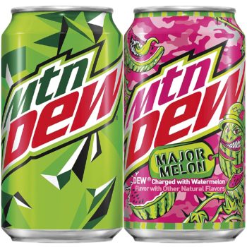 Mountain Dew, MTN Original and Major Melon Variety Pack